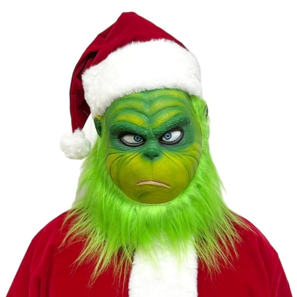 New “The Grinch” Mask with Hat